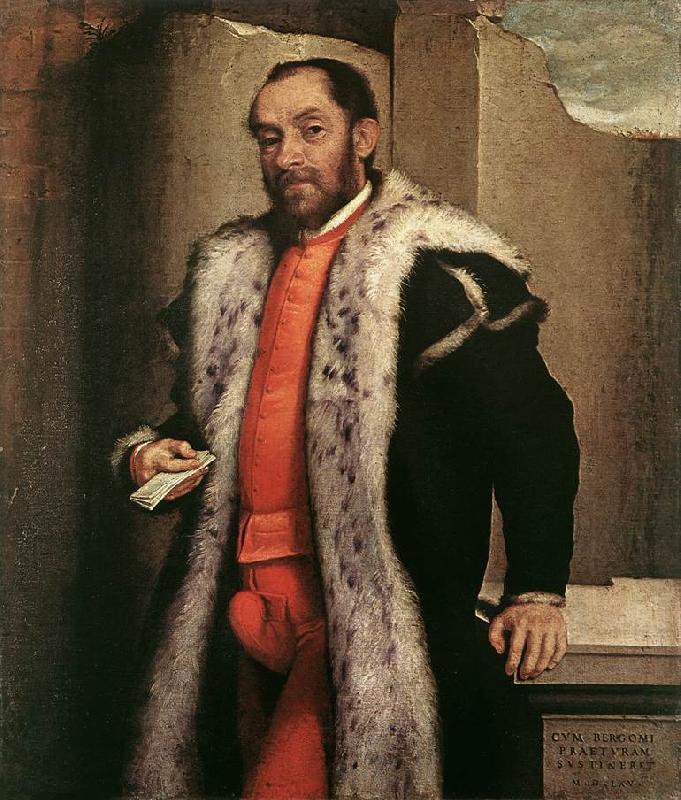 MORONI, Giovanni Battista Portrait of a Man sgy France oil painting art